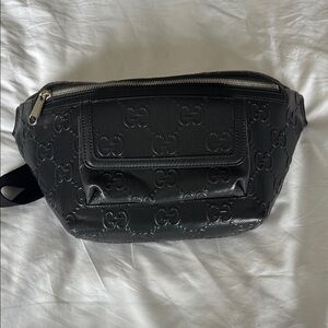 Gucci Black leather Belt Bag